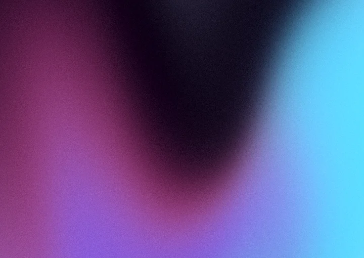 Colorful grainy gradient background 11 with hex #f23f8a, #2ecbf2