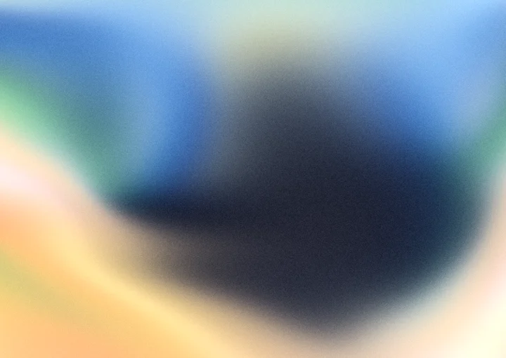 Colorful grainy gradient background 12 with hex #ff6a3d, #3f8cff