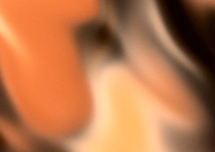 Orange grainy gradient background 1 with hex #d95d0e, #ff9a3d