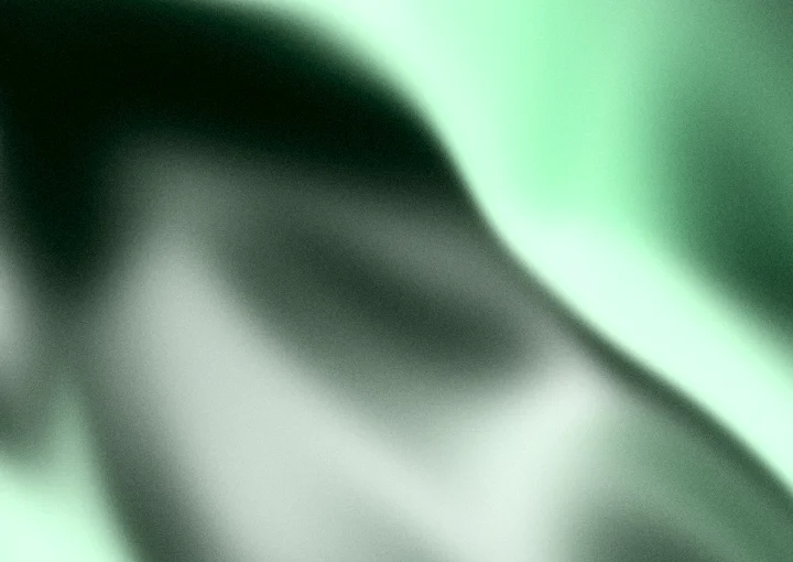 Pastel green grainy gradient background 3 with hex #6cc98f, #dff7e6